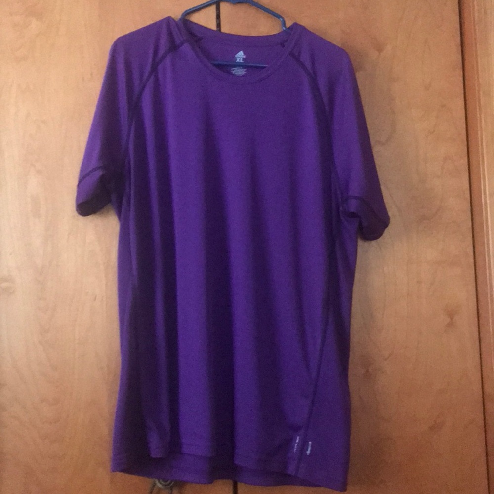 Adidas Climate Breathable Purple Shirt